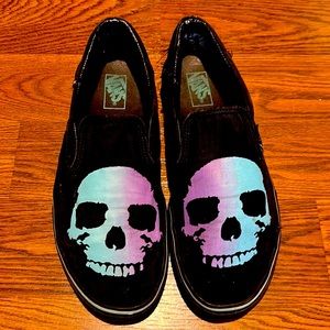 Skull slip on Vans